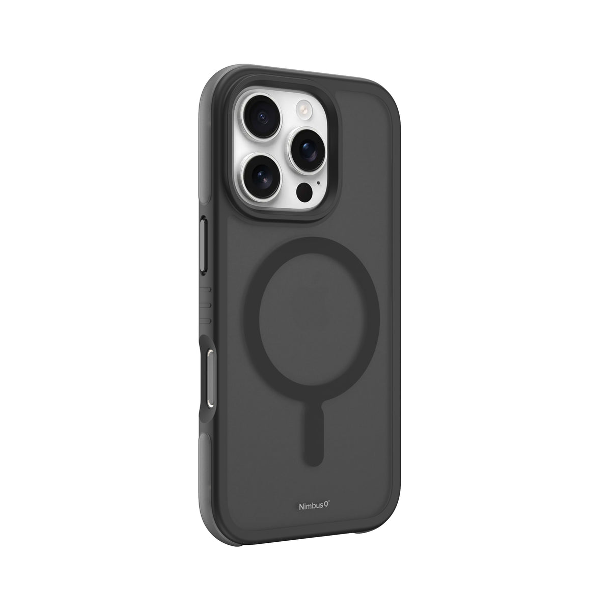 Funda MagSafe Nimbus9 Summit para iPhone 16 Pro - Negro escarcha