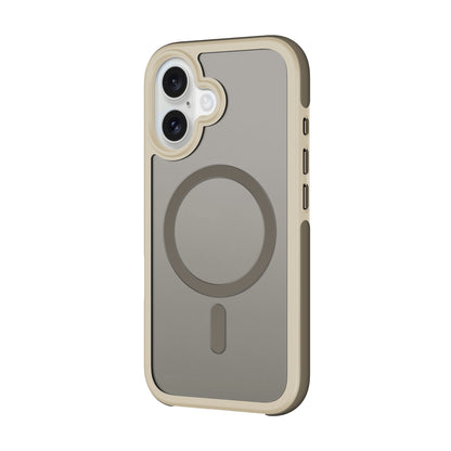 Funda MagSafe Nimbus9 Summit para iPhone 16 - Gris topo escarchado