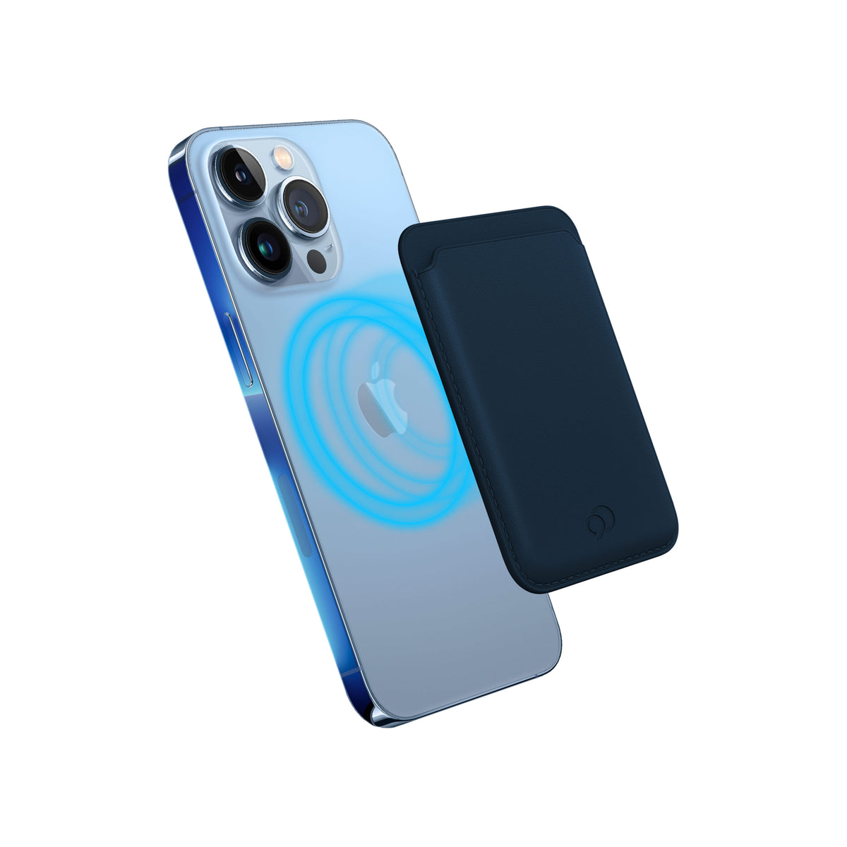 Portefeuille Nimbus9 avec support MagSafe – Bleu maritime
