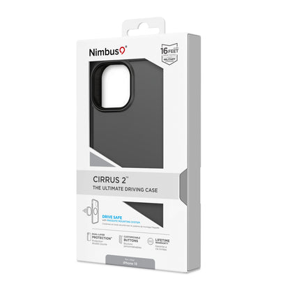 Funda MagSafe Nimbus9 Cirrus 2 para iPhone 15 - Gris plomizo