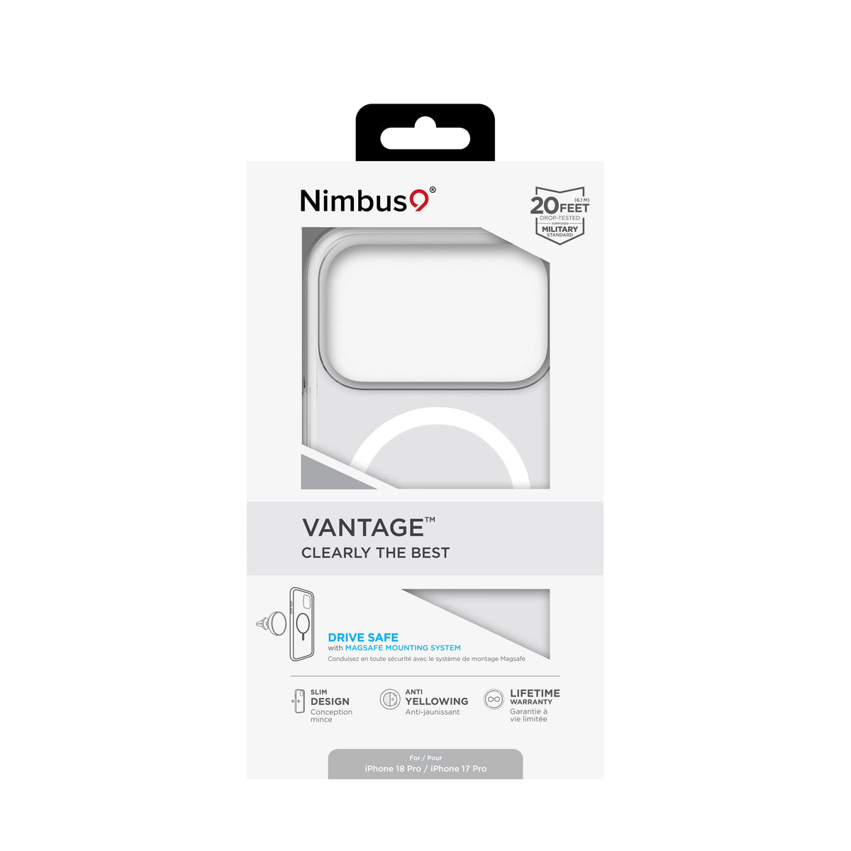 Nimbus9 Vantage iPhone 18 Pro MagSafe Case