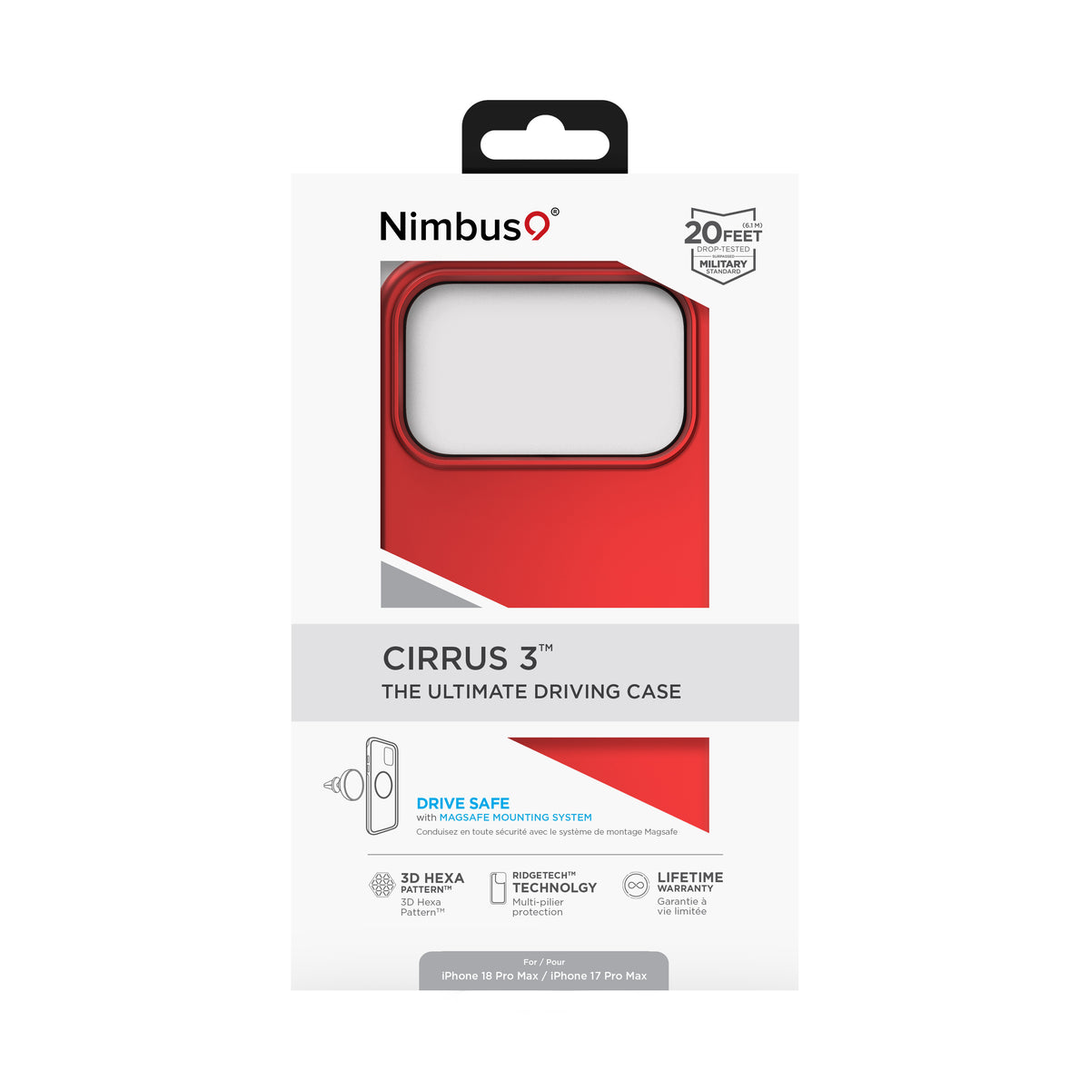 Nimbus9 Cirrus 3 iPhone 18 Pro Max MagSafe Case