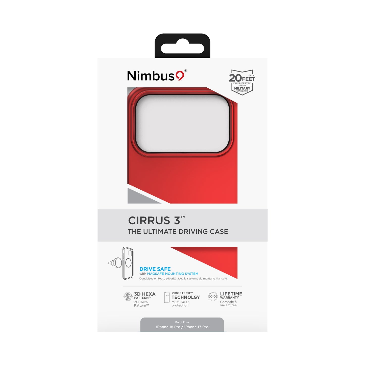 Nimbus9 Cirrus 3 iPhone 18 Pro MagSafe Case
