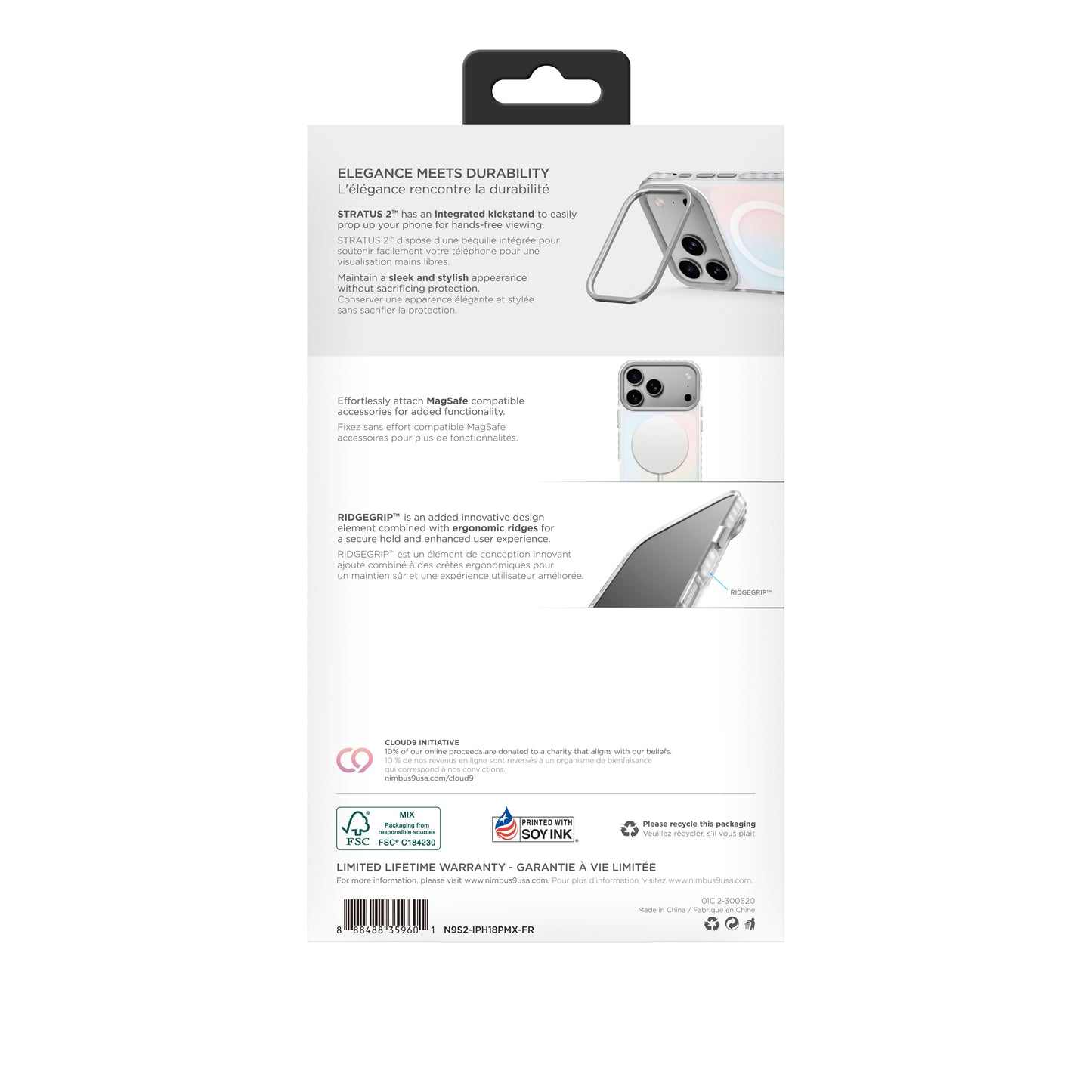 Nimbus9 Stratus 2 iPhone 18 Pro Max MagSafe Case