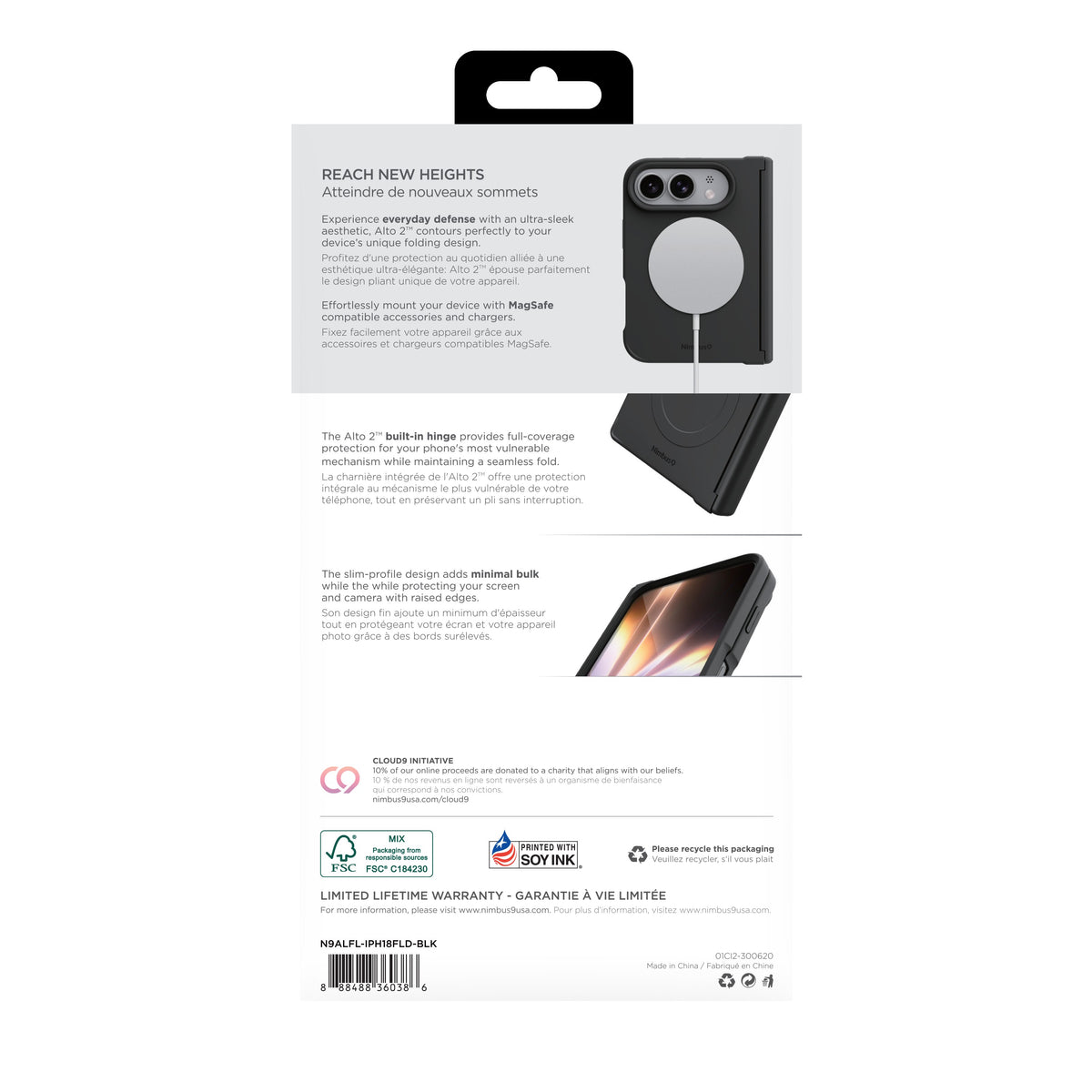 Nimbus9 Alto Foldable iPhone Duo MagSafe Case