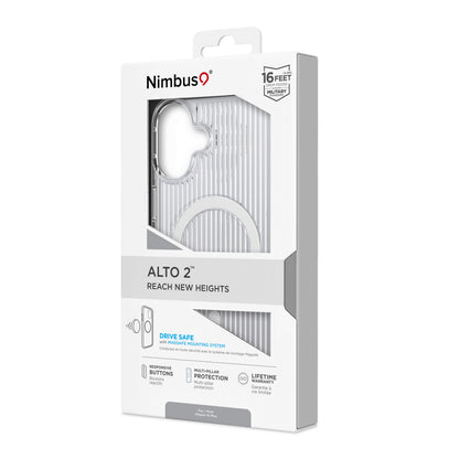 Funda MagSafe Nimbus9 Alto 2 para iPhone 16 Plus - Transparente