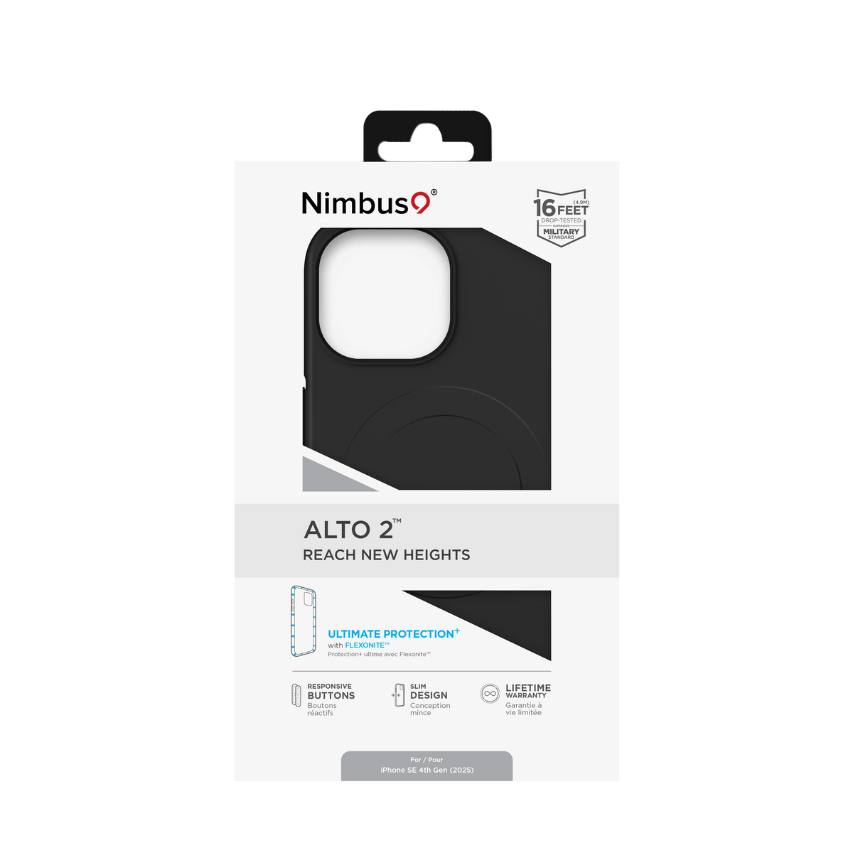 Nimbus9 Alto 2 iPhone 17e/16e/15/14/13 MagSafe Case