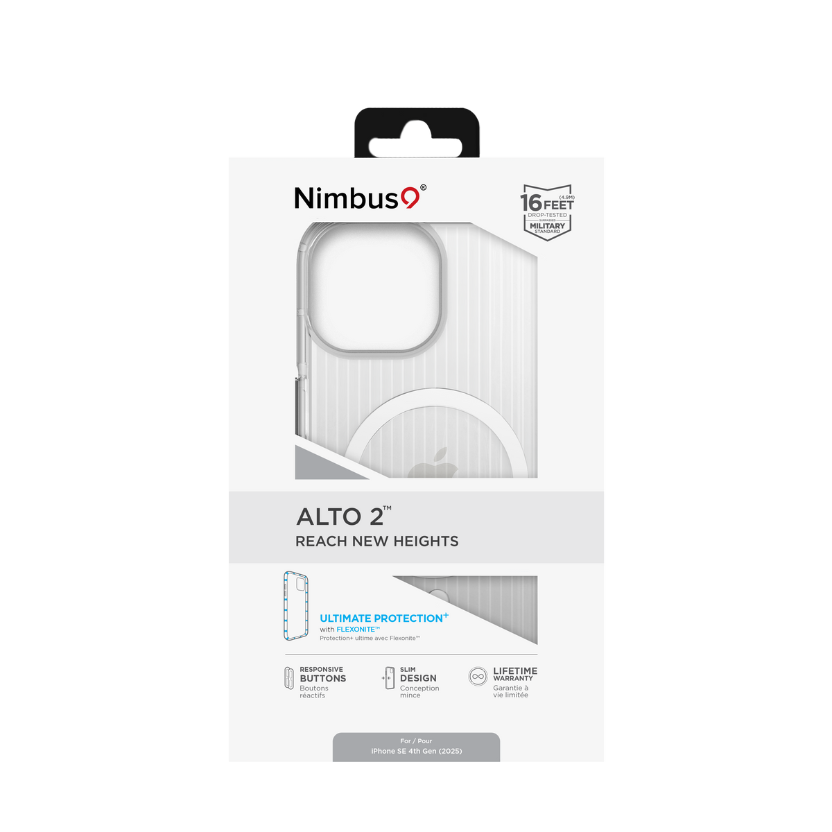 Nimbus9 Alto 2 iPhone 17e/16e/15/14/13 MagSafe Case