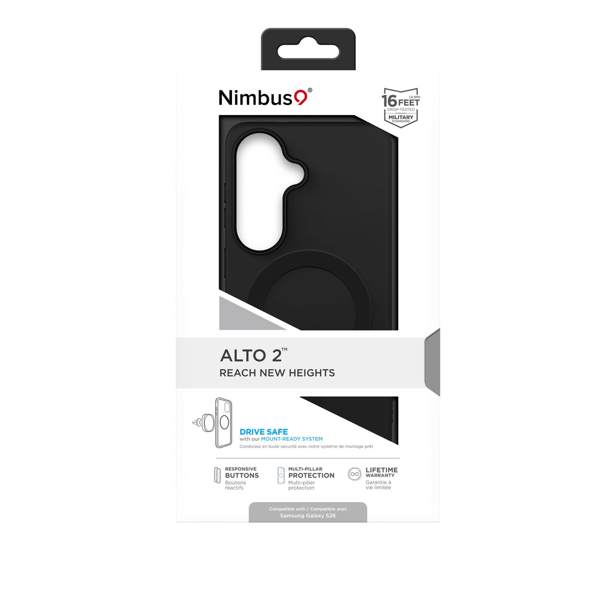 Nimbus9 Alto 2 Galaxy S26 MagSafe Case