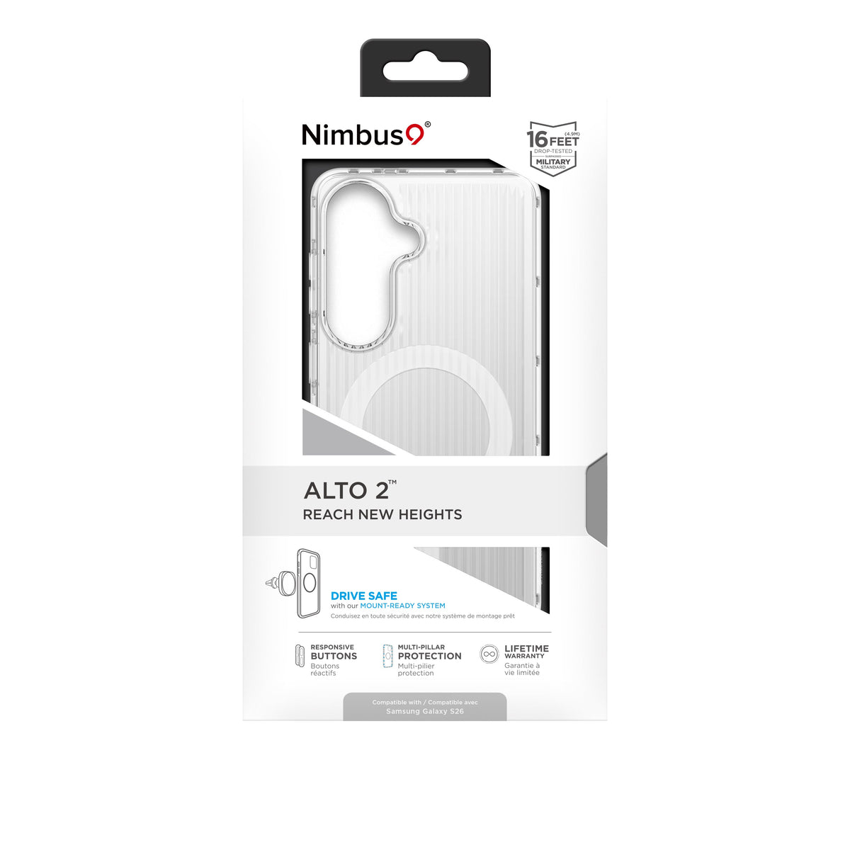 Nimbus9 Alto 2 Galaxy S26 MagSafe Case