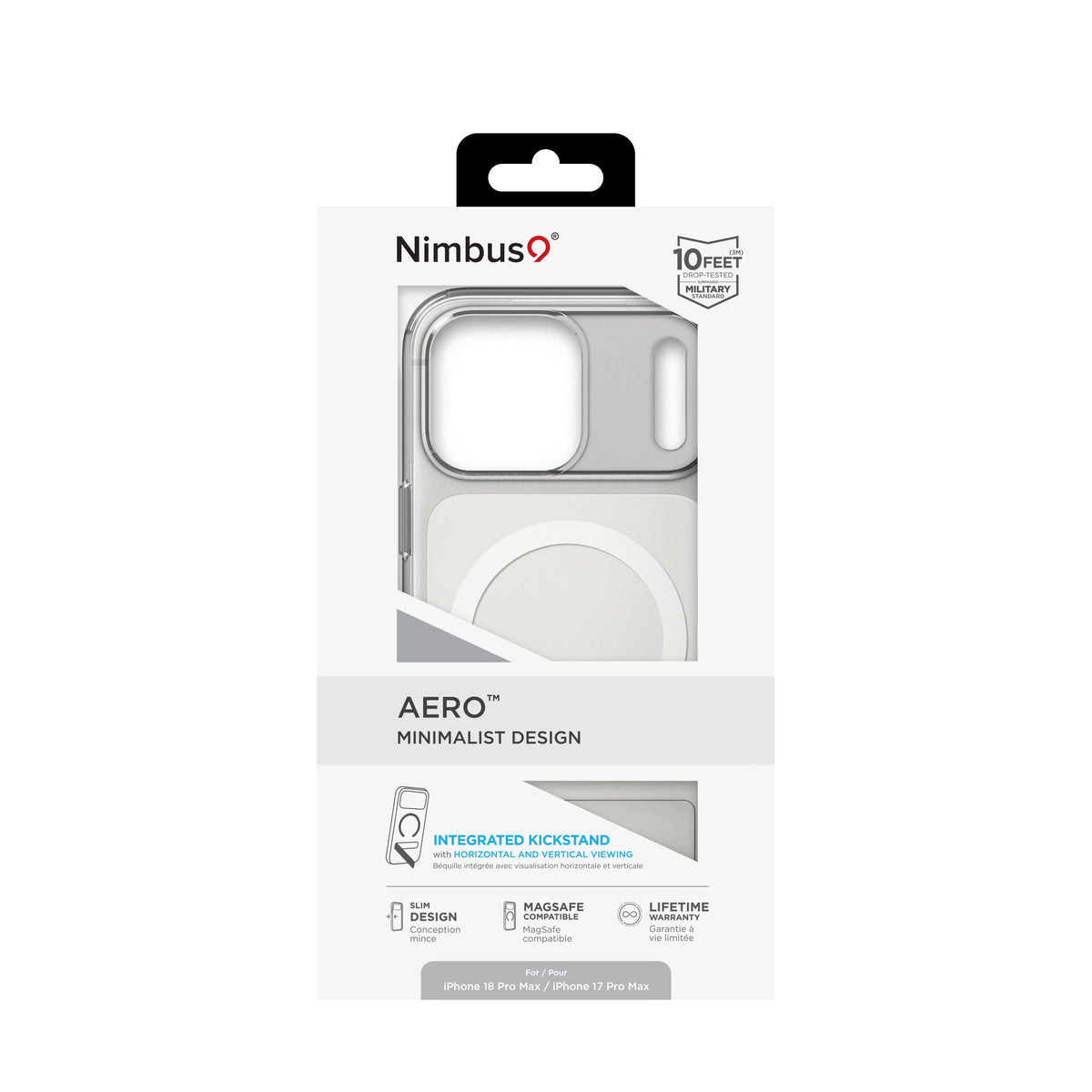 Nimbus9 Aero iPhone 18 Pro Max / 17 Pro Max MagSafe Case