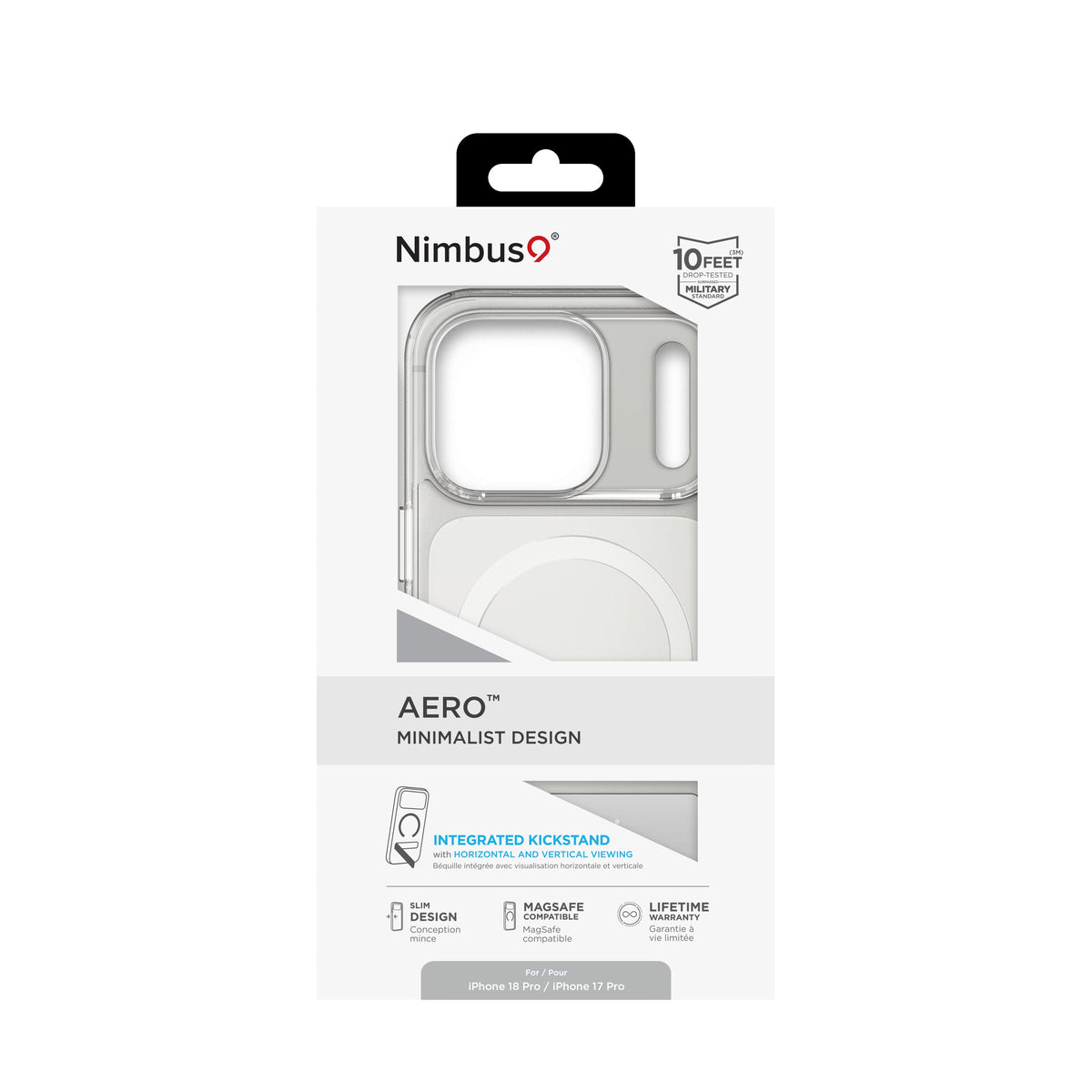 Nimbus9 Aero iPhone 18 Pro / 17 Pro MagSafe Case
