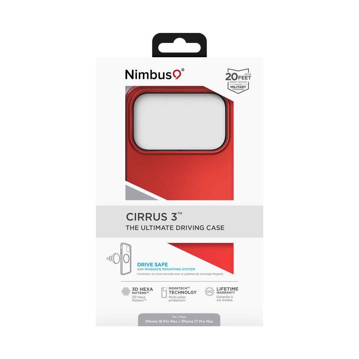 Nimbus9 Cirrus 3 iPhone 18 Pro Max / 17 Pro Max MagSafe Case