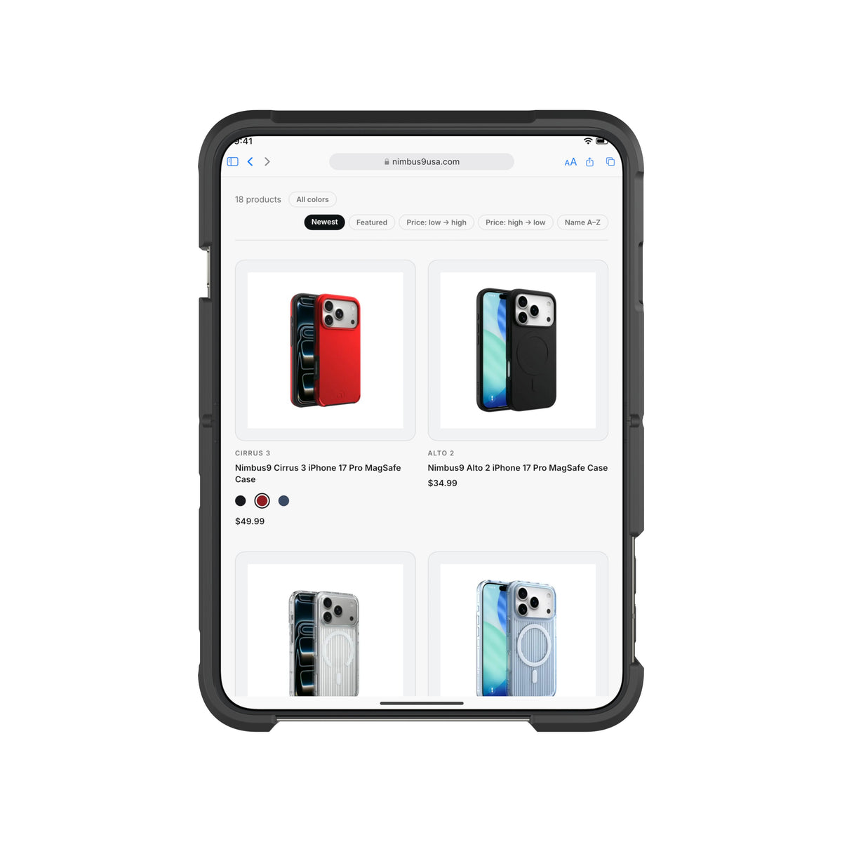 Nimbus9 Cirrus 3 Foldable iPhone Duo MagSafe Case