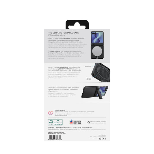 Nimbus9 Cirrus 3 Galaxy Z Flip8 MagSafe Case with Hinge Protection