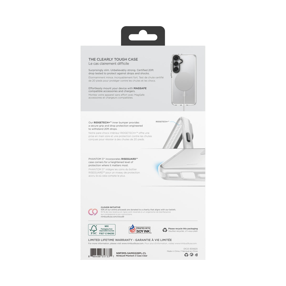 Nimbus9 Phantom 3 Galaxy S26 Plus MagSafe Case