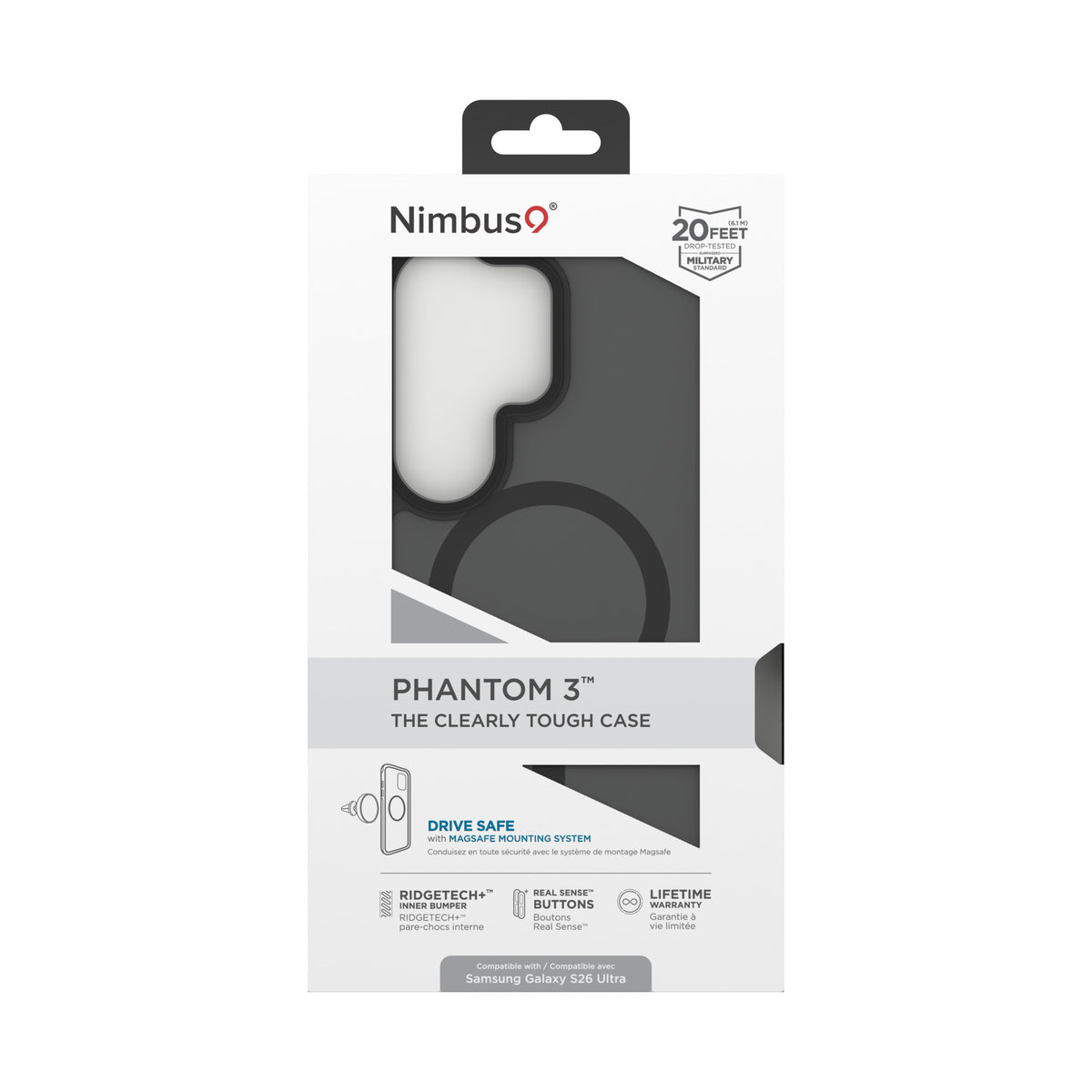 Nimbus9 Phantom 3 Galaxy S26 Ultra MagSafe Case