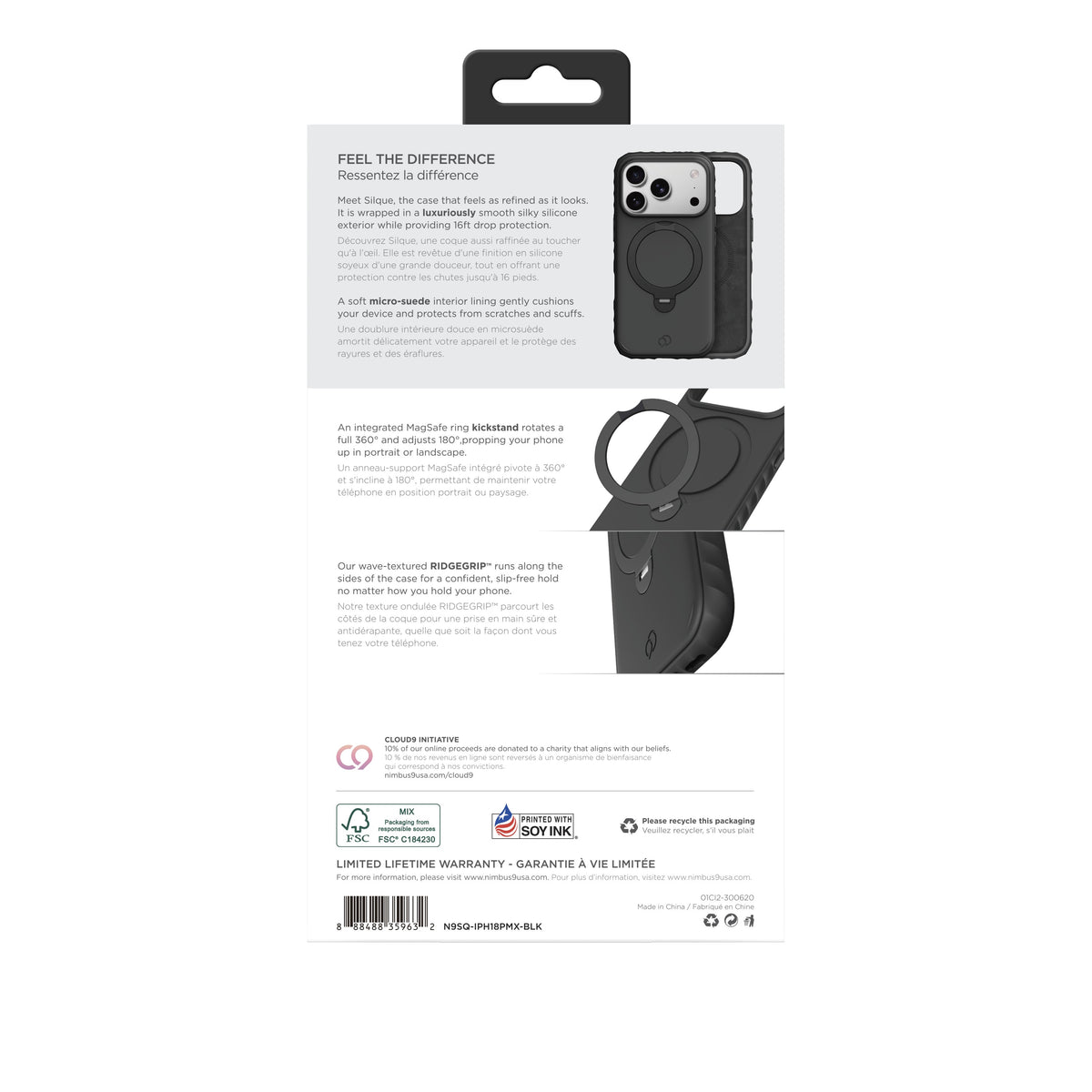 Nimbus9 Silque iPhone 18 Pro Max / 17 Pro Max MagSafe Case