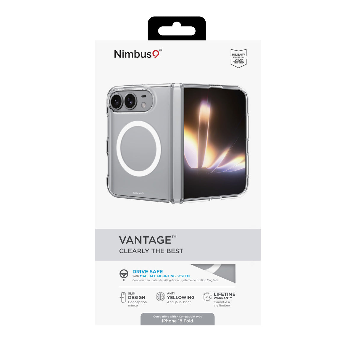 Nimbus9 Vantage Foldable iPhone Duo MagSafe Case
