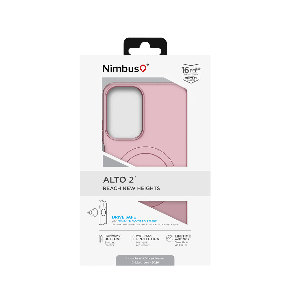 Nimbus9 Alto 2 Cricket Icon - 2026 Case