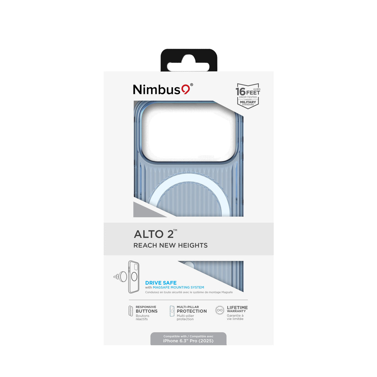 Nimbus9 Alto 2 iPhone 17 Pro MagSafe Case
