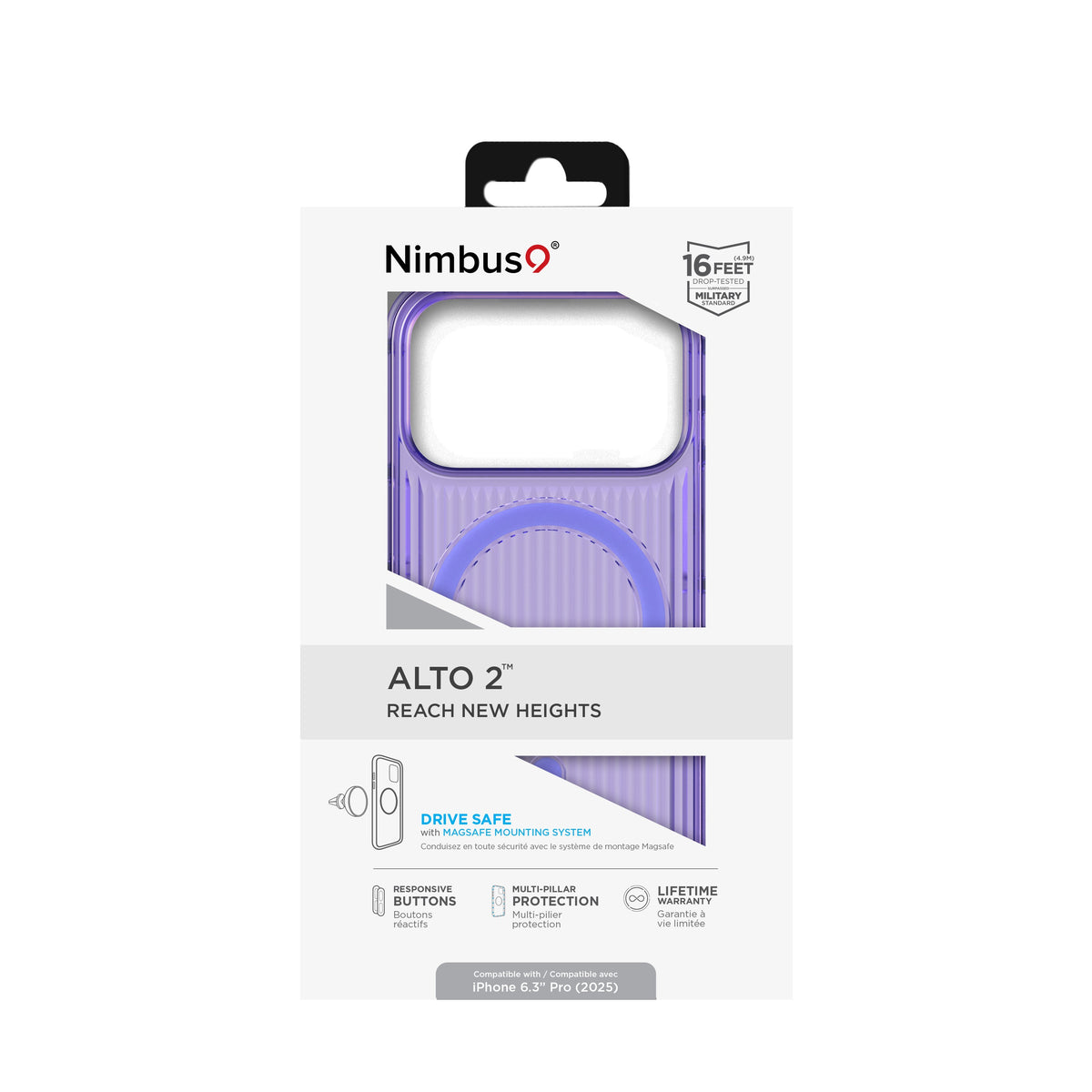 Nimbus9 Alto 2 iPhone 17 Pro MagSafe Case
