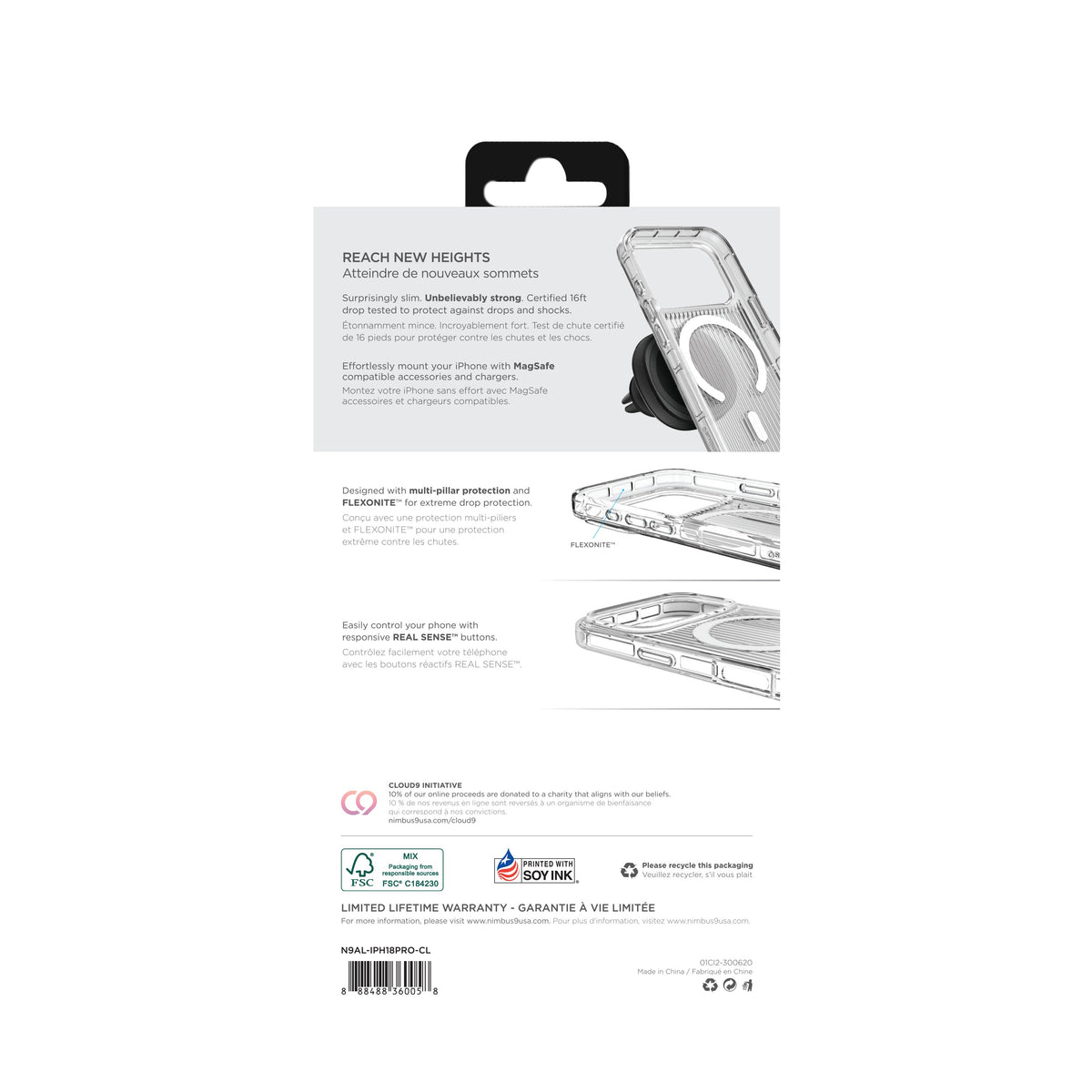 Nimbus9 Alto 2 iPhone 18 Pro / 17 Pro MagSafe Case