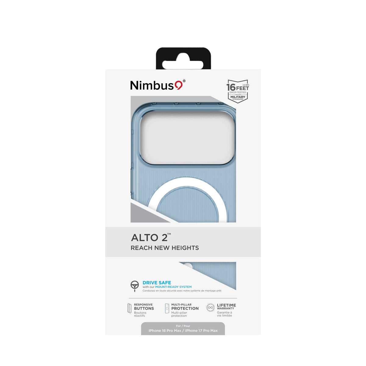 Nimbus9 Alto 2 iPhone 18 Pro Max / 17 Pro Max MagSafe Case