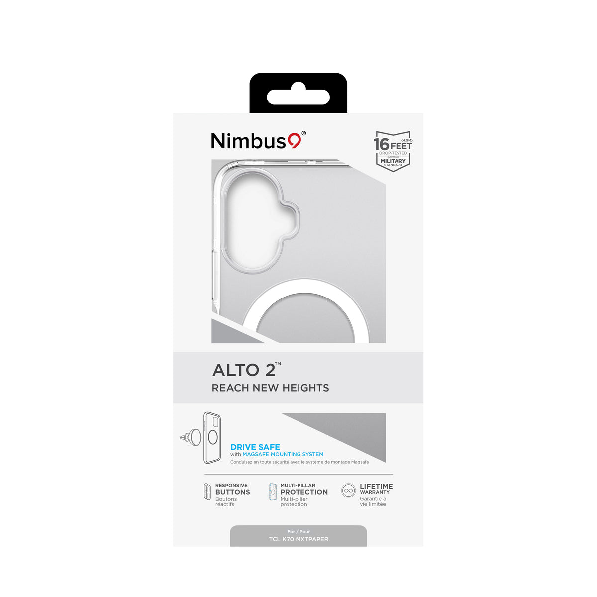 Nimbus9 Alto 2 TCL K70 NXTPAPER Case
