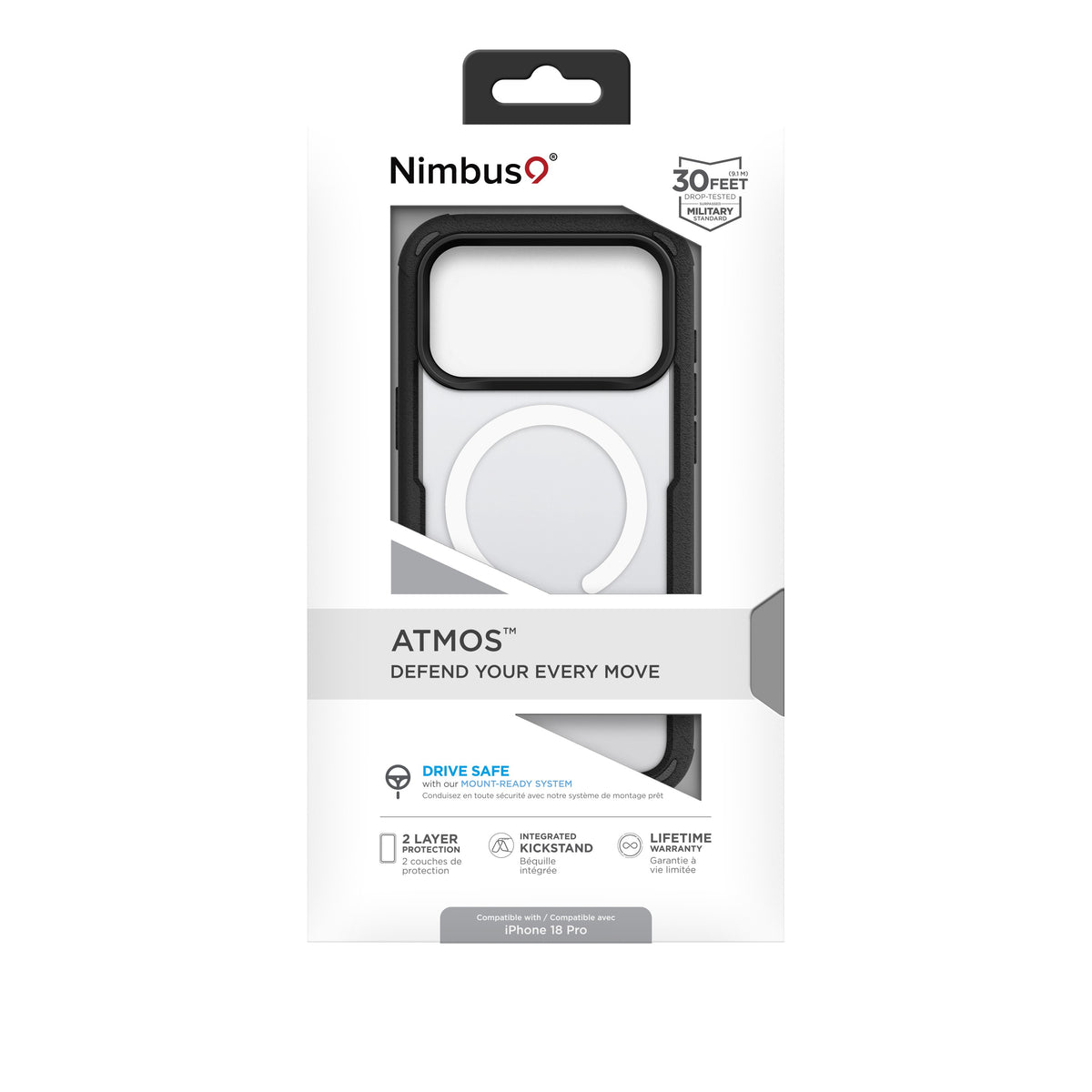 Nimbus9 Atmos iPhone 18 Pro / 17 Pro MagSafe Case