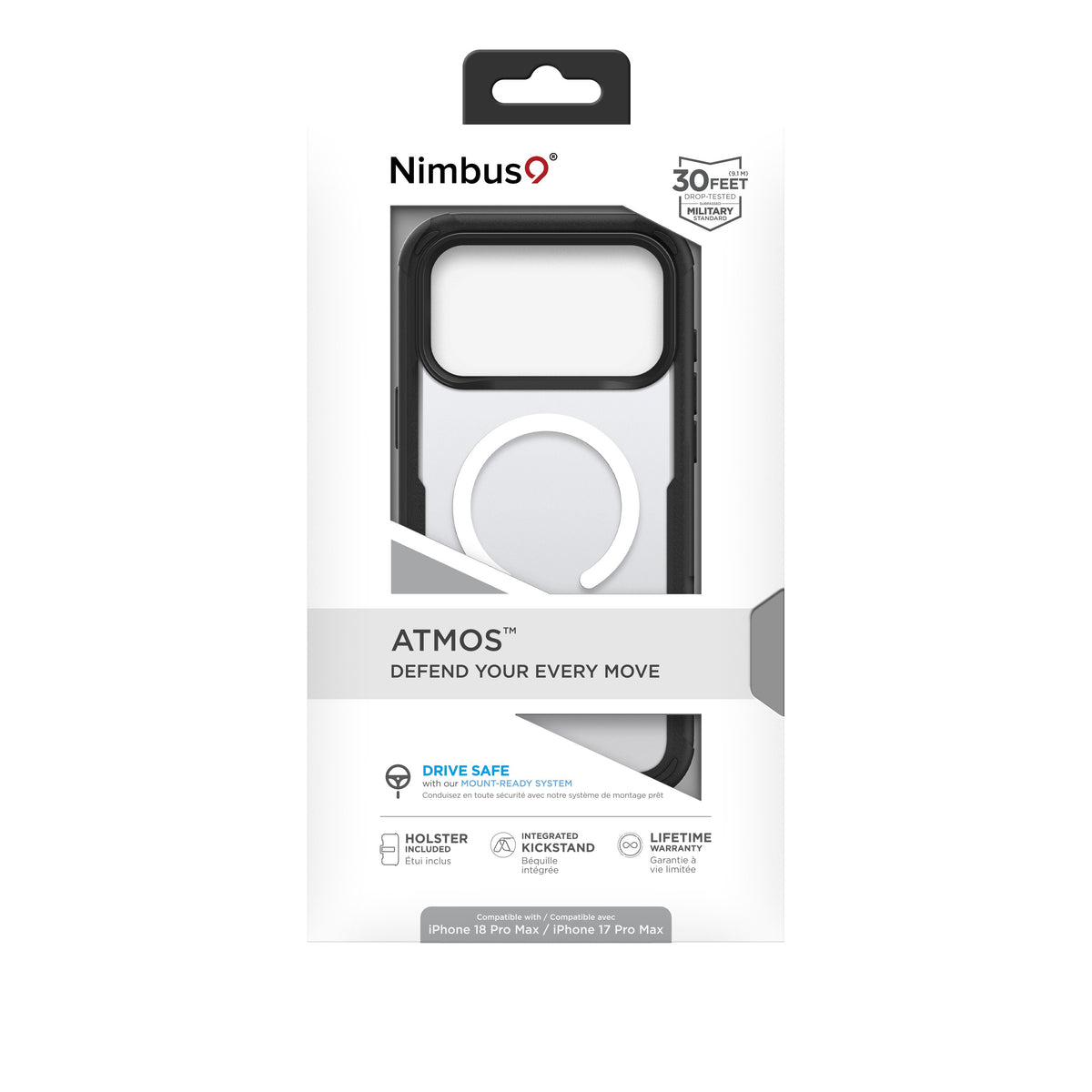 Nimbus9 Atmos iPhone 18 Pro Max / 17 Pro Max MagSafe Case