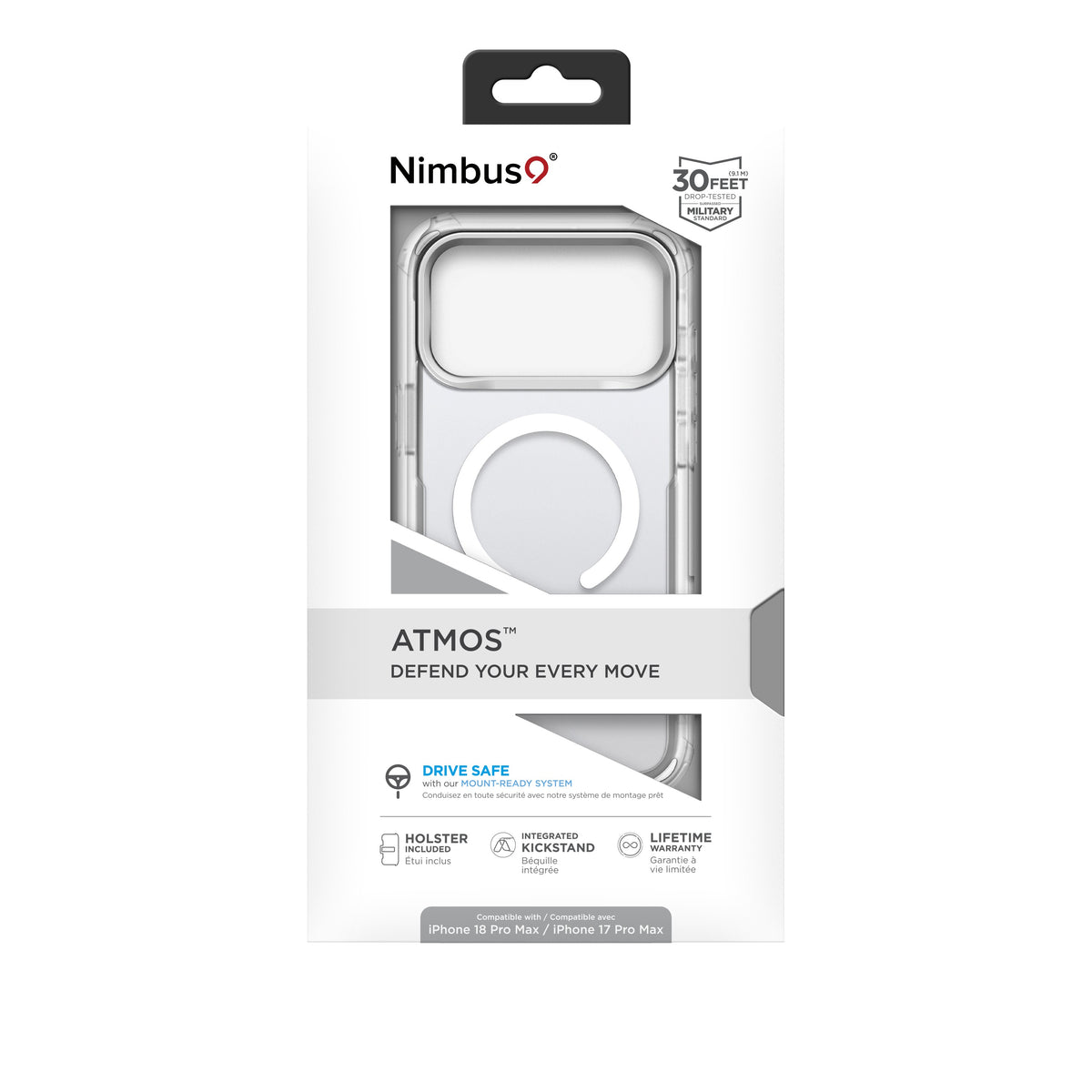Nimbus9 Atmos iPhone 18 Pro Max / 17 Pro Max MagSafe Case
