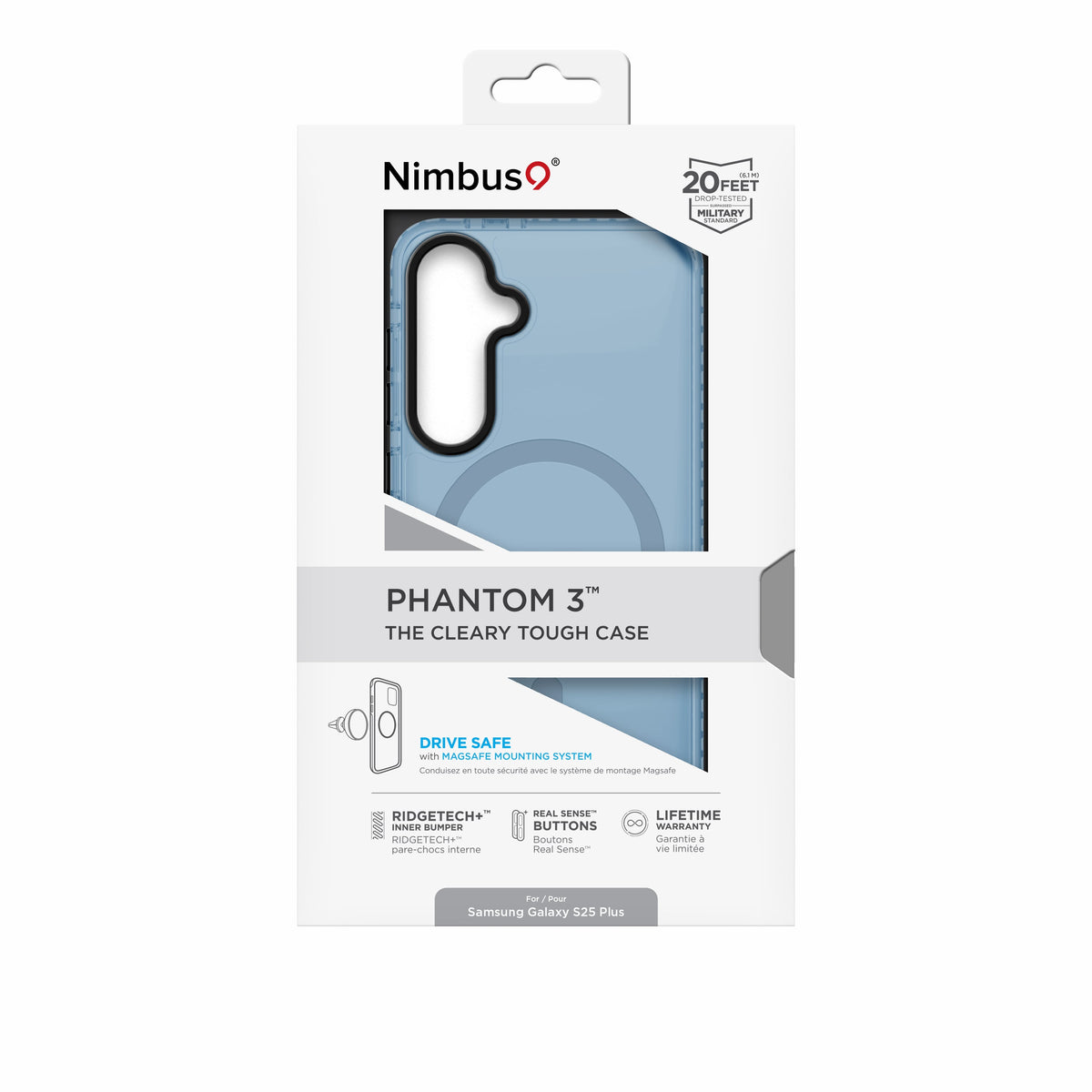 Nimbus9 Phantom 3 Galaxy S25 Plus MagSafe Case