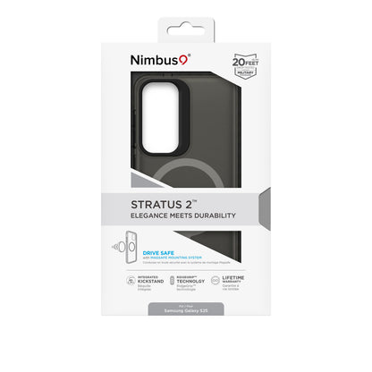 Coque MagSafe Nimbus9 Stratus 2 pour Galaxy S25 - Fumée