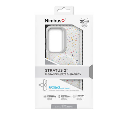 Funda MagSafe Nimbus9 Stratus 2 para Galaxy S25 Plus - Confeti