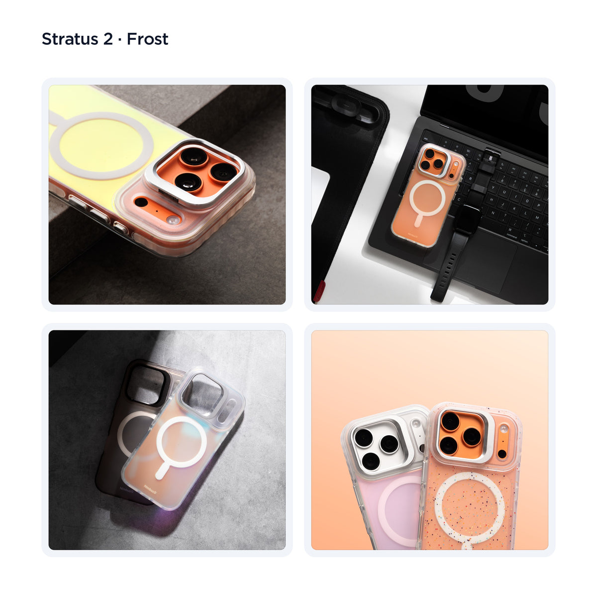 Nimbus9 Stratus 2 iPhone 17 Pro MagSafe Case with Kickstand