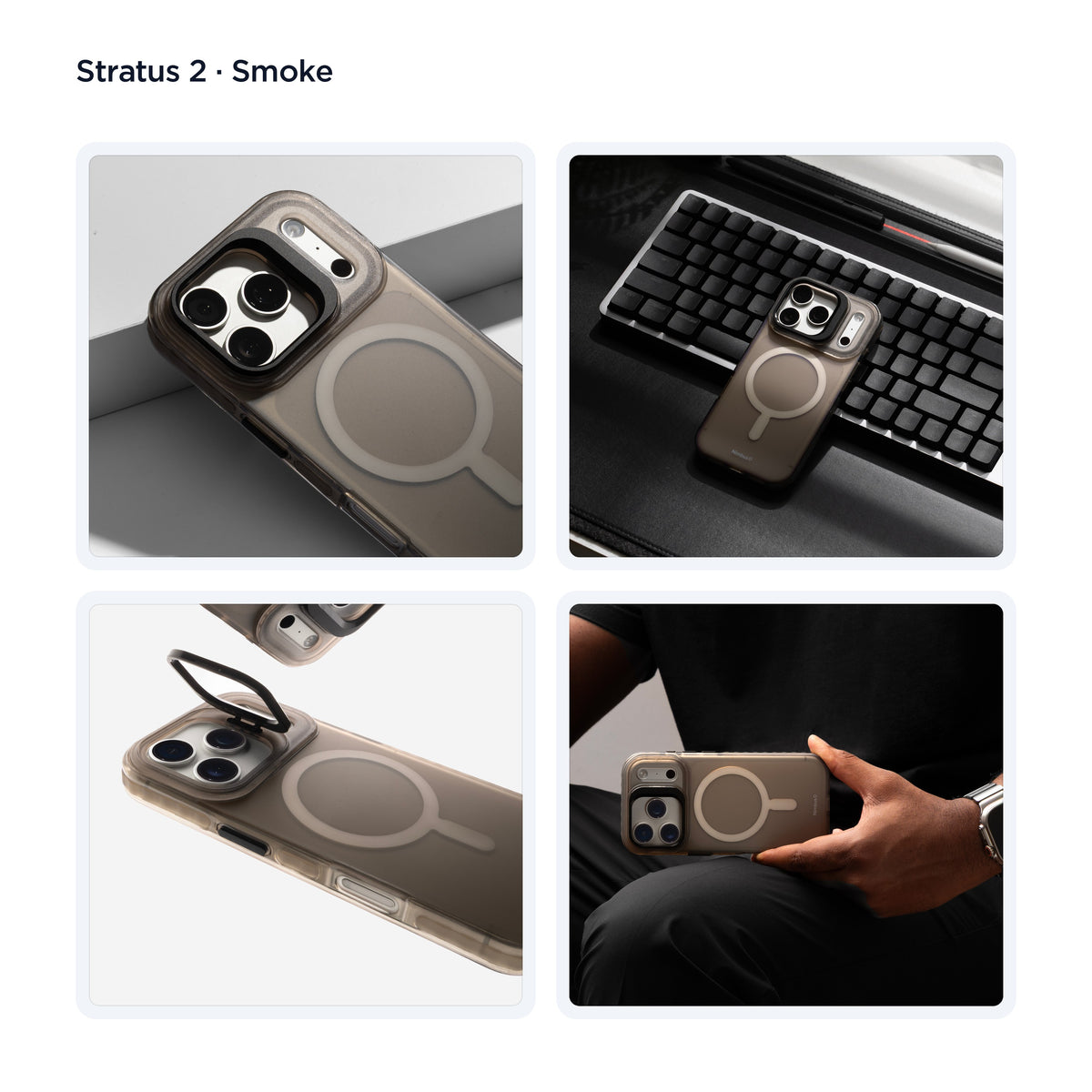 Nimbus9 Stratus 2 iPhone 17 Pro MagSafe Case with Kickstand