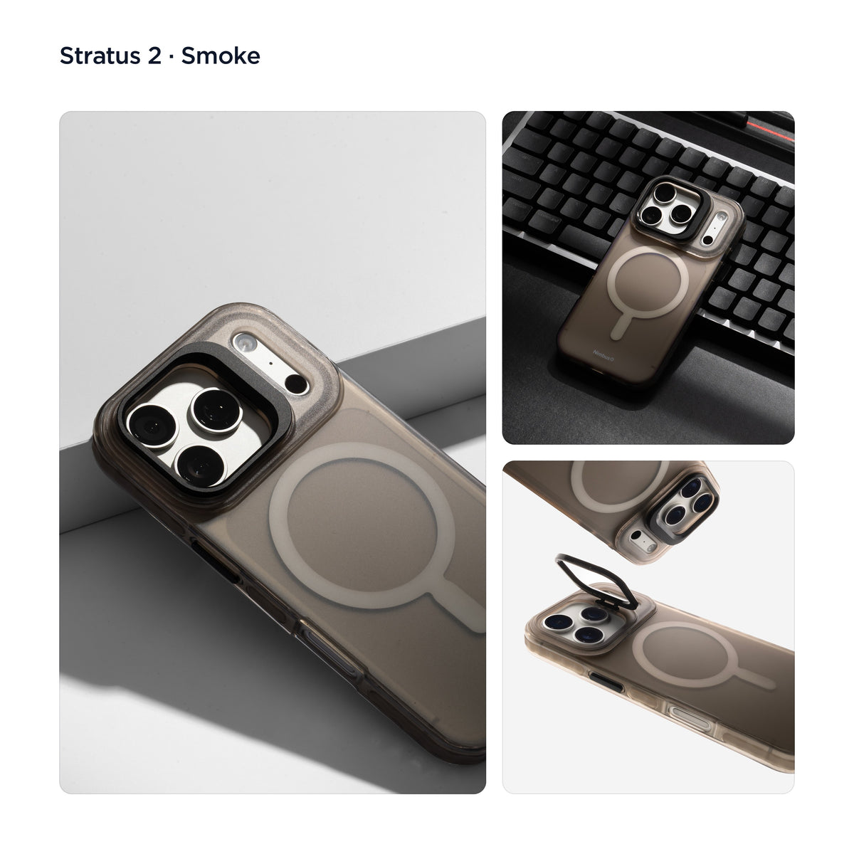 Nimbus9 Stratus 2 iPhone 17 Pro MagSafe Case with Kickstand