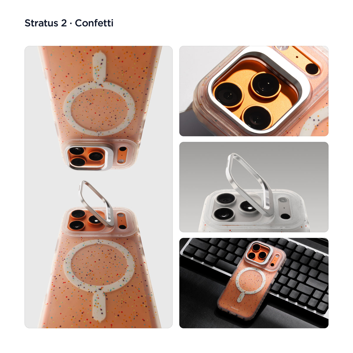 Nimbus9 Stratus 2 iPhone 17 Pro Max MagSafe Case with Kickstand