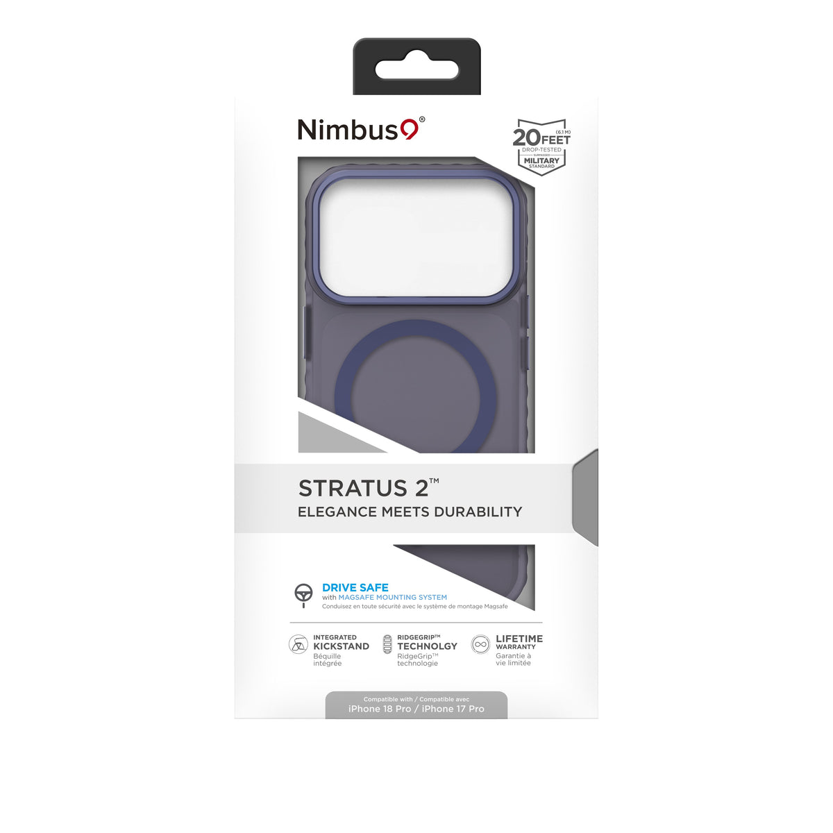 Nimbus9 Stratus 2 iPhone 18 Pro / 17 Pro MagSafe Case
