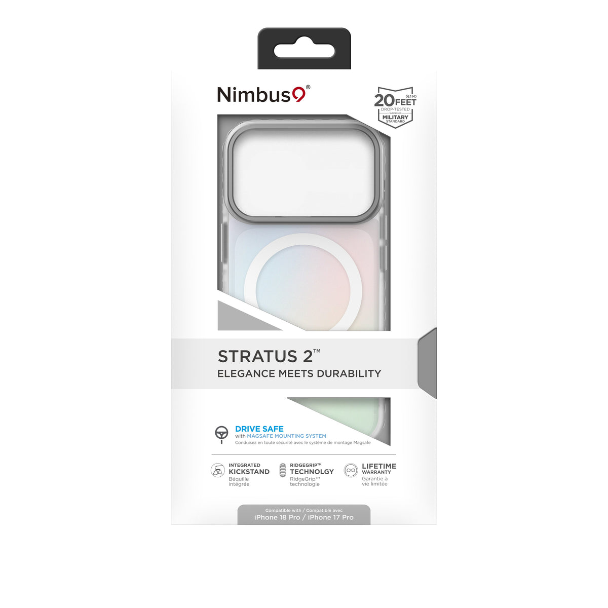 Nimbus9 Stratus 2 iPhone 18 Pro / 17 Pro MagSafe Case