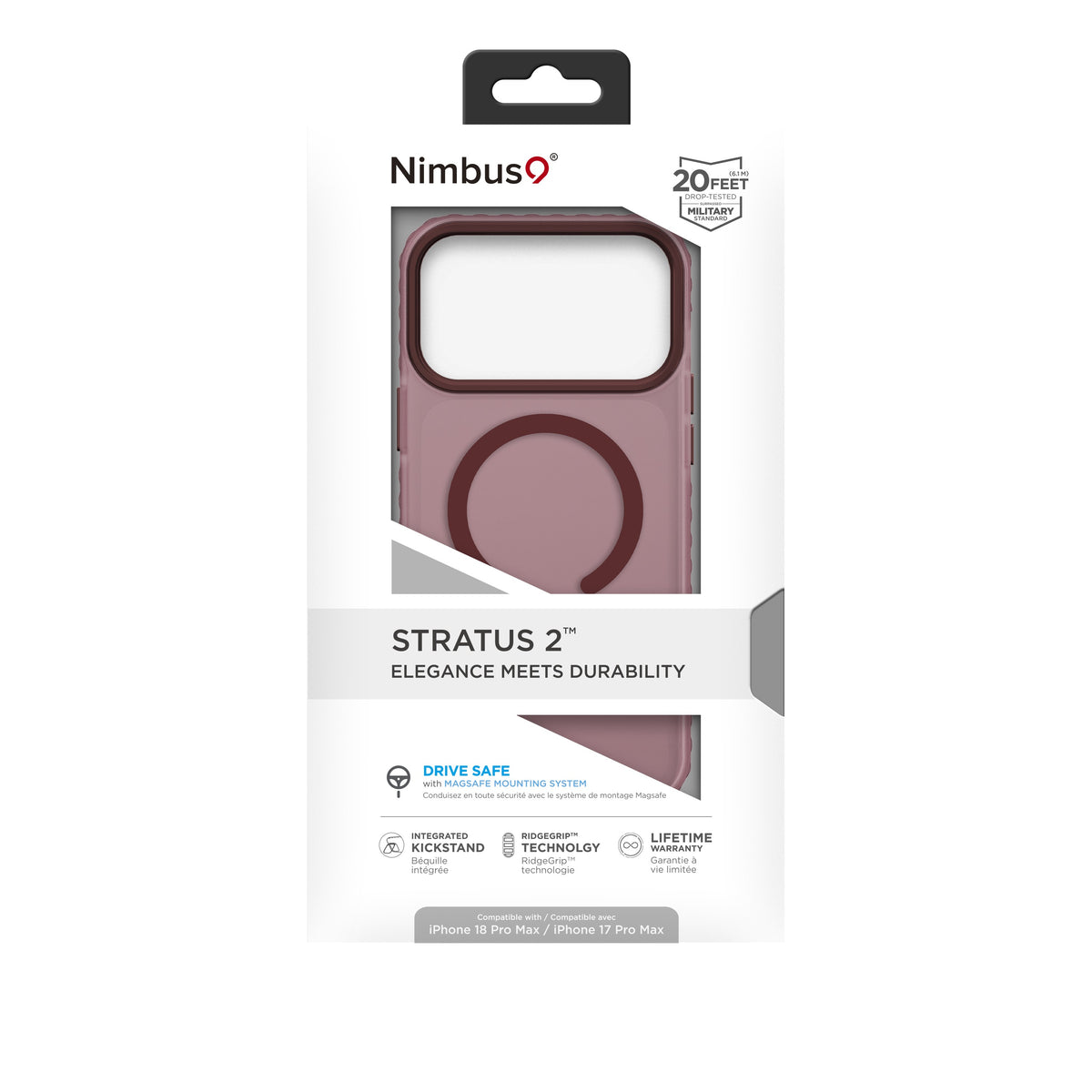 Nimbus9 Stratus 2 iPhone 18 Pro Max / 17 Pro Max MagSafe Case