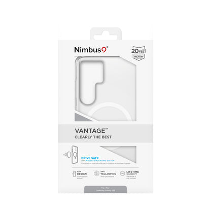 Funda MagSafe Nimbus9 Vantage para Galaxy S25 - Transparente