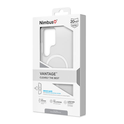 Funda MagSafe Nimbus9 Vantage para Galaxy S25 Ultra - Transparente