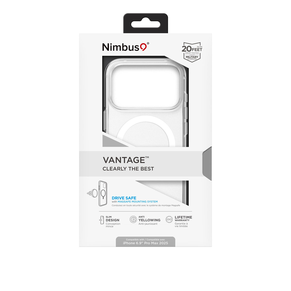 Nimbus9 Vantage iPhone 17 Pro Max MagSafe Case